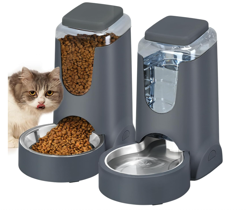 Automatic Cat Feeder and Water Dispenser | ZeenMart