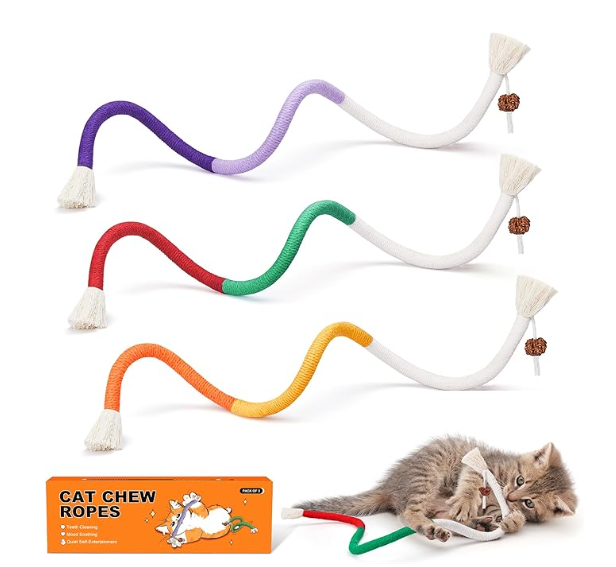 Potaroma Toys Cat Chew Ropes | ZeenMart