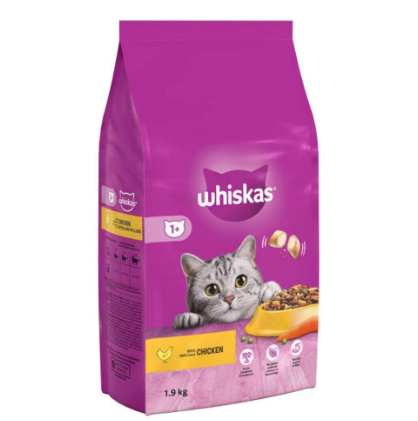 WHISKAS Adult Wet Cat Food 40x85g | ZeenMart